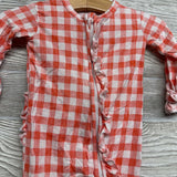 Bamboo Gingham Ruffle Outfit 3M