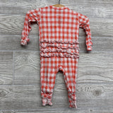 Bamboo Gingham Ruffle Outfit 3M