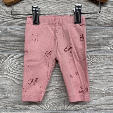 2 LS Bodysuit Castles, Unicorns & Leggings NB